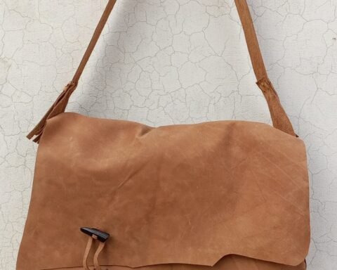 Leather Shamanic Drum Bag