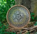American Shamanic Native Drum Bison Natural Hide