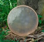 American Shamanic Native Drum Bison Natural Hide