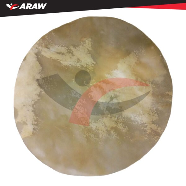 Calf (Buffalo) Natural Skin for Shamanic Drum | Drum | Doumbek | Djembes, Flat R