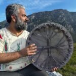 ARAW American Shamanic Native Drum Bison Natural Hide