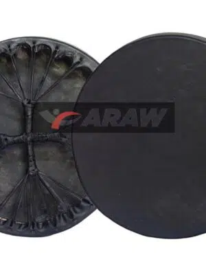 ARAW American Shamanic Native Drum Bison Natural Hide