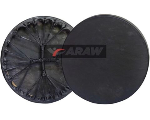 ARAW American Shamanic Native Drum Bison Natural Hide