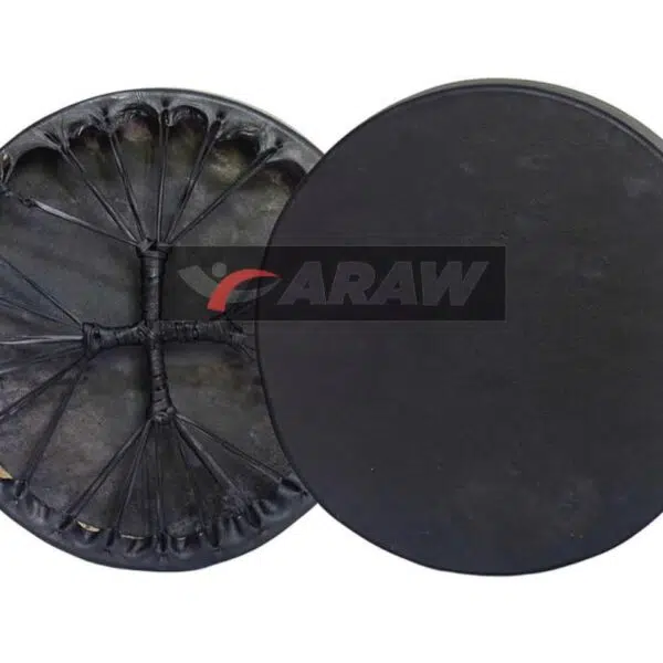 ARAW American Shamanic Native Drum Bison Natural Hide